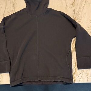 Athleta Black Hoodie Sweatshirt